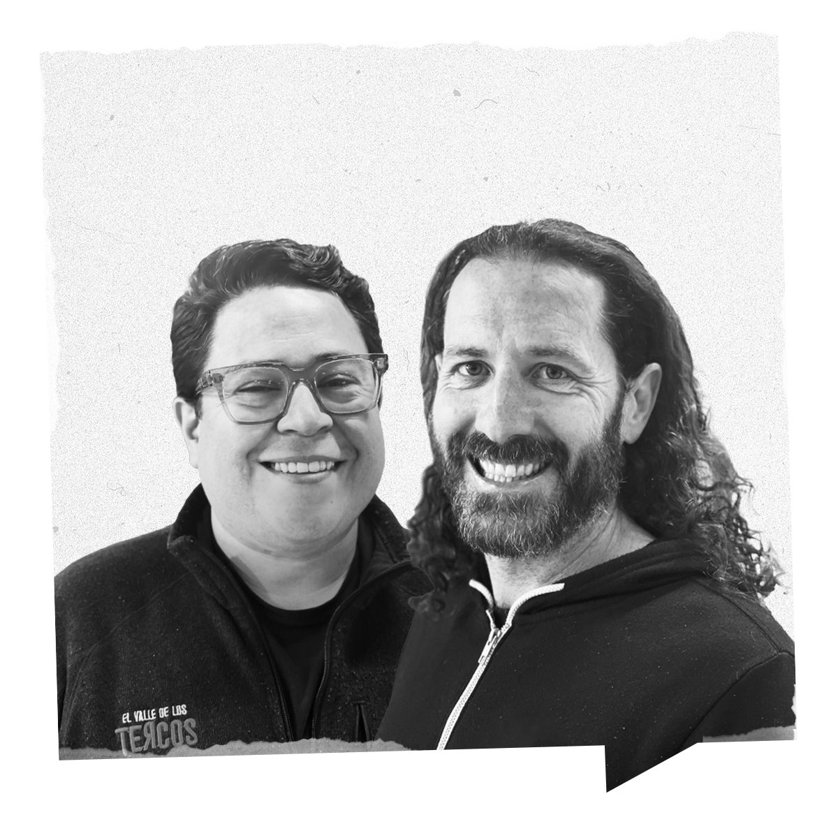 Fernando Franco y Diego Graglia, creadores del podcast El Valle de los Tercos.